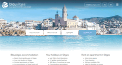 Desktop Screenshot of blausitges.com